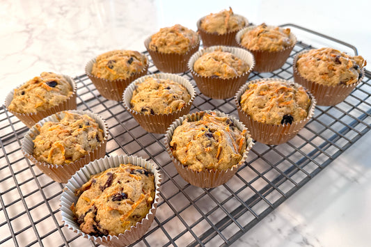 Toddler Carrot Cake Mini Muffins